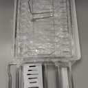 Dish Drying Rack, Double Layered countertop Kitchen Organizer with Drainage Large Bowl Rack and Storage Rack with Drainage Board, Suitable for Kitchen Bars (Silver) (Small)