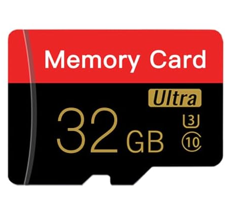 Micro Memory Card 32 GB with Adapter, C10/U3/UHS-I/A1, TransFlash Card, TF Card for Camera, Smartphone, Tablet, Drone 