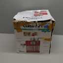 Cuisinart Snow Cone Machine, Home Shaved Ice Maker for Snow Cones, Snow Cone Maker with Reuseable Paper Cups, Makes 5 Icy Cones for Slushies, Frozen Drinks , Red, SCM-10P1