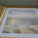 VNVNK 24x24 Frame Natural Wood Color, Perfect for 24x24 Inch Picture without Mat or 20x20 Inch Picture with Mat, Home Wall Decor Picture Frame-1 PCS
