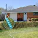 LINEX Sprinkler Soaker Hose 50 ft 2 pack for Garden Lawn Watering Hose with Hose Stakes