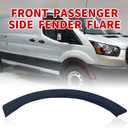 Front Right Side Fender Flare Molding Wheel Arch Trim for Transit 150 250 350 350HD 2015-2024 Accessories, Replace OEM # BK3Z61278L00BB, FO1291134, Passenger Side, Black, 1PC
