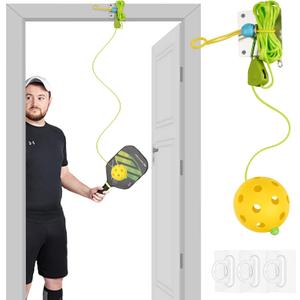 Pickleball Trainer, Pickleball Rebounder for Pickleball Training and Practice, Enhance Reaction Time & Hand-Eye Coordination, Easy Installation