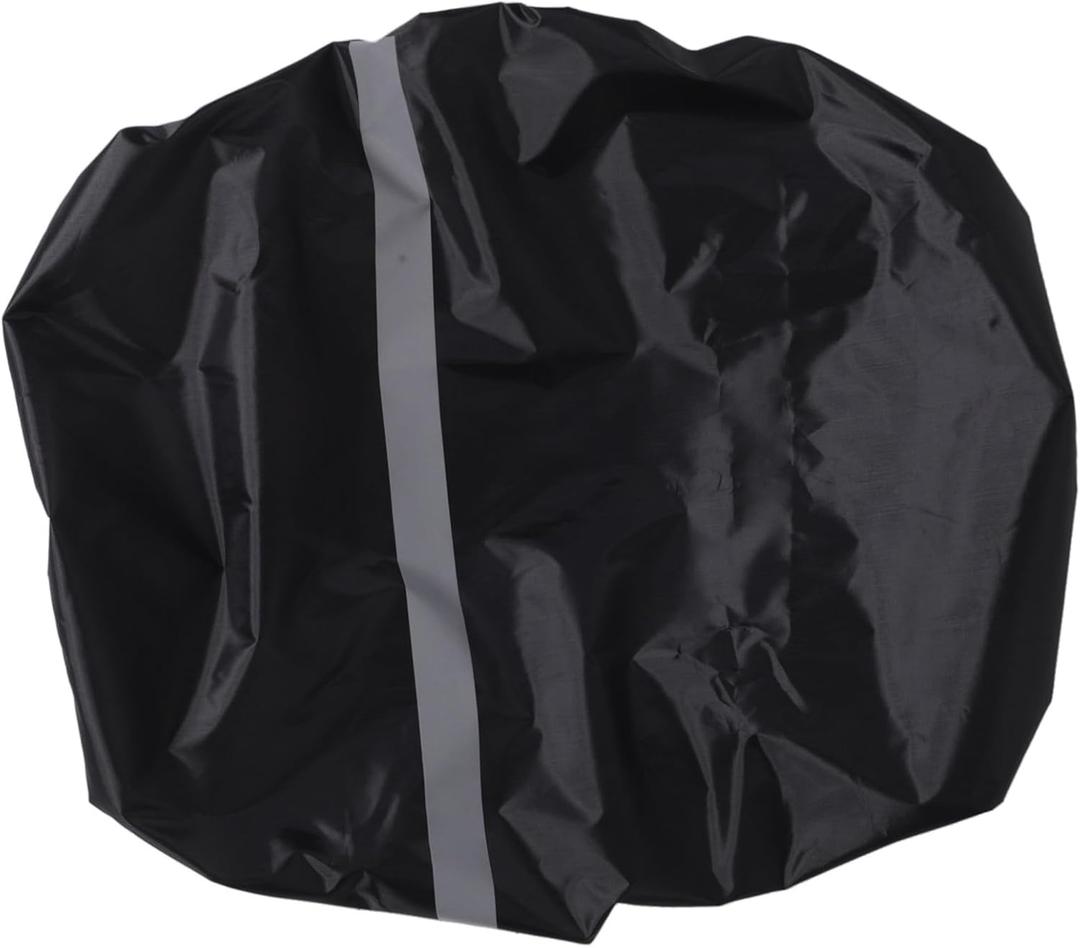 Back Rain Cover Felt Hanging Bags Night Rain Cover Waterproof Back Removal Brush Tire Brush Spray Back (Black)