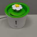 Catit LED Flower Fountain with Triple Action Filter, Cat Drinking Water Fountain, 3 L