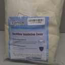 Upgraded Backflow Preventer - Aluminum Foil (5F) - 30" W x 24" H Industrial 600D Winter Sprinkler Valve Cover for Outside, Anti-UV Winter-Freeze Water Well Pump Cover, Gray