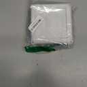 HOXHA 4" Dryer Vent Cover with Screen Plastic Dryer Vent Hood for Exterior Wall with 4 Screws UV Protection&Easy Installation for 4" Dryer Vent Hose (White, 4 Inch Diameter)