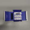 WUBEN G5 Rechargeable EDC Flashlight, 400 Lumens Dual Light Sources Mini Flashlight with RGB Light, Portable Flat Pocket Flashlights, Magnetic Keychain Flashlight for Outdoor Home Emergencies (Black)