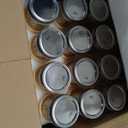 6 oz Glass Jars with Lids, 16 Pack Small Mason Jars 6 oz, Regular Mouth Small Glass Jar with Lids, Clear Canning Jar for Jelly, Jam, Honey, Wedding & Shower Favors