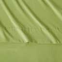 Amazon Basics Lightweight Microfiber 4-Piece Bed Sheet Set, Full, Oliver Light, Solid