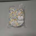 Floral Quilted Makeup Bag, Cute Rose Cosmetic Bag for Women, Flower Travel Toiletry Bag, Cotton Make up Bag Pouch