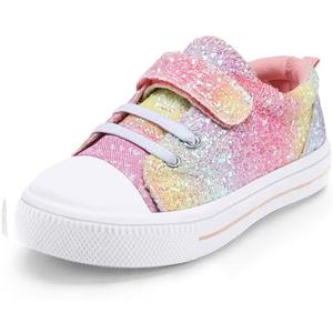 K KomForme Toddler Shoes Boys Girls Canvas Sneakers Size 6