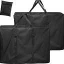 Extra Large Outside Folding Chair Storage Bag with Zipper and Handles, 600D Folding Chair Carry Bag for Zero Gravity Chair Cover, Portable Folding Lounge Chair Carrying Bags, 43" L x 11" W x 29" H