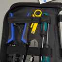 RJ45 Crimp Tool Kit for Cat5 Cat5e Cat6, Ethernet Crimper Toolkit with a RJ45 Crimping Tool, RJ45 Cat5 Connectors, RJ45 Connector Covers, Network Cable Tester, Pack of 10