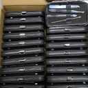 24 Set Manicure Kit Bulk Nail Clippers 7 in 1 Stainless Steel Grooming Nail Kit Employee Teacher Appreciation Gift Bulk Professional Pedicure Tool for Women Personal Care(Black)