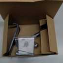 LISEN Cell Phone Stand Phone Holder for Desk Office Decor, Office Desk Accessories Gifts Women PC Gaming Essentials iPhone Stand Gadgets Men Fit OtterBox Case Switch iPad Air Tablet 4-10 in (BLACK)