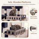Maine Coon Cat Tree, Heavy Duty Cat Tower for 20 lbs+, GCT033G