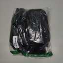 Women's Sexy Square Neck Bodice Dresses Long Sleeve Side Slit A-Line Mini Dress Cocktail Party Club Dress (Black)