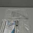 Set of 2 Kitchen Cabinet Organizer Shelf Stackable Sturdy Metal Counter Countertop Pantry Storage Rack (White)