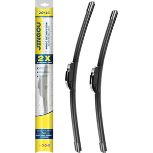 26" + 16" Front Windshield Wiper Blades Compatible with 2009-2018 Toyota Corolla/2013-2021 Toyota RAV4 OEM QUALITY Premium All-Season Automotive Replacement Wipers (Pack of 2