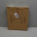 Round Toilet Seat with Slow Soft Close, Durable Toilet Seat Round, Never Loosens, Easy Clean and Install, White Toilet Seat Fit for Round Toilets