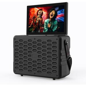 14inch Small TV,Portable TV with Stereo Speakers,35W Peak,Built in-ATSC Tuner HDMI/USB/Bluetooth/Battery for Camping,Beadroom,Kitchen,Party