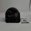 Holmes Blizzard 3-Speed Air Circulator Fan with 90° Adjustable Tilt and Removable Grill, Black