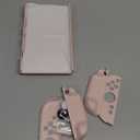 PlayVital Hard Case for Nintendo Switch 2 with Extra Stand & Thumb Grip Caps | Split Design, Dockable Protective Full-Body Shell Cover for Nintendo Switch 2 | Solid Color Series, Cherry Blossoms Pink