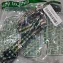 Hikiko Dog Collar for Small Medium Large Dogs, Adjustable Nylon Martingale Collars with Quick Release Buckle (Beige Plaid,M)