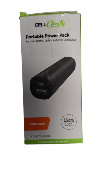 CELLCANDY Portable Power Pack 1800 mAh