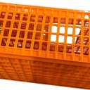 Poultry Carrier Crate Plastic Chicken Transport Crate Carrier Cage for Poultry Chicken Bird Duck 30"x22"