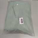 Scrubs Set for Women Nurse Uniform V-Neck Top and Drawstring Jogger Pants with Multi Pocket Nurse Workwear (Small, Light Green)