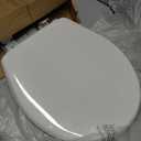 Little2Big Toilet Seat with Built-In Potty Training Seat, Slow Close, Durable Plastic, Made in USA, ROUND, White