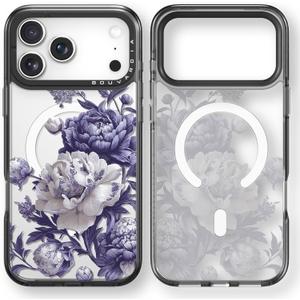 Bouvardia for iPhone 17 Case, Compatible with Magsafe, Cute Girly Design for Women, Shockproof & Aesthetic, Floral: Flowers Blossoming