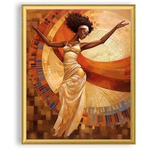 Art Shoppe Framed Print Wall Art, Vintage Wall Décor for Living Room, Bedroom, Office, High-Resolution Image on Premium Art Paper, 3/4" Frame with Plexiglass Front, Ready to Hang, 17"x21"