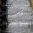 Olgaa 12 Pack Water Bottles Bulk 17 oz End of the Year Gifts for Students Kids from Teacher Reusable Leak Portable Plastic Sports Summer Drink Water Bottles with Handle Strap for Cycling Camping (Black)