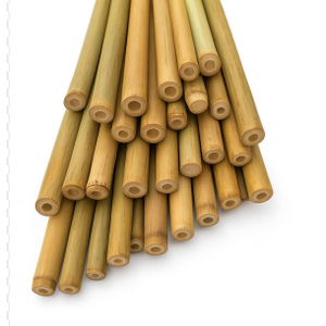 LJAAJSUV 20 Pcs - 18 inches Plant Stakes Natural Garden Bamboo Sticks for Indoor and Outdoor Plants, Plant Support Stakes for Tomatoes, Beans, Potted Plants. 2 Pack