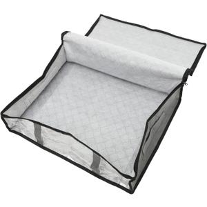 Storage Bag Large Capacity Breathable Non Woven Storage Bin for Blankets Quilts and Seasonal Clothes and Space Saving Organizer for Bedroom