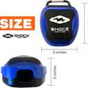Shock Doctor Mouth Guard Case, Ventilated, Universal Storage for Mouthguard, Adult & Youth Sizes
