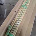 Jollybower 1" D 93IN(Approx 8 Feet) Bamboo Stakes 50 Pack, Thicker Heavy-Duty Plant Stakes, Natural Garden Stakes for Bean, Tomato, Bean, Flowers,Trees Potted and Climbing Plant Support