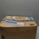 Washable Vintage Area Rug 6x9 Boho Chic Medallion Distressed Design Non-Shedding Easy Care Ideal for High Traffic Areas in Living Room Bedroom Kitchen Office Large Carpet (Blue and Gray)