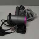 slopehill Professional Ionic Hair Dryer, Powerful 1800W Fast Drying Low Noise Blow Dryer with 2 Concentrator Nozzle 1 Diffuser Attachments for Home Salon Travel (Grey)