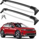 KINGGERI 300lbs Lockable Roof Rack Cross Bar Compatible with Honda Prologue Touring 2024 2025 2026 with Side Rail, Heavy Duty All Aluminum Crossbars Rooftop Cargo Basket Luggage Kayak Canoe Snowboard