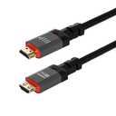 Monoprice 8K Certified Ultra High Speed HDMI Cable - 3 Feet - Black | Braided - HDMI 2.1, 8K@60Hz, 4k@120Hz, 48Gbps, HDR, VRR, CL3 in-Wall Rated