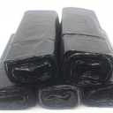 Black Plastic Bags Pack of 180 (9 rolls of 20)