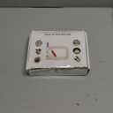 Troyune Pearl Setting Machine, Pearl Hand Press Tools with White Pearl Beads, Rivet Studs and L Hexagon Wrench for Decorating Clothes, Dresses, Bag, Hair Band or DIY Crafts