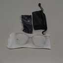 Gaoye Blue Light Blocking Glasses - Trending Round TR90 Frames, Metal Arms, UV400 Protection - Matching Soft Case (*1-tea Leopard/Transparent Lens)