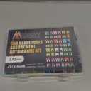 372 Pcs MADCATZ Standard + Mini + LP Mini + Micro2 Car Fuse, Blade Fuses Assortment Set (2A 5A 10A 15A 20A 25A 30A 35A) Automotive Blade Fuse for RV, Truck, Marine, Auto Accessories