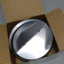 6 Inch Draft Blocker Backdraft Damper Duct Draft Stopper, One-Way Airflow Ducting Insert Backflow Preventer Inline Fan Vent Deflector for 6 Inch Duct Dryer Vent Hose(1Pcs)