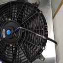 4 Row Aluminum Radiator + Shroud + Fan For 92-00 93 94 95 96 97 98 99 Honda Civic EJ EK EG DEL D15 D16